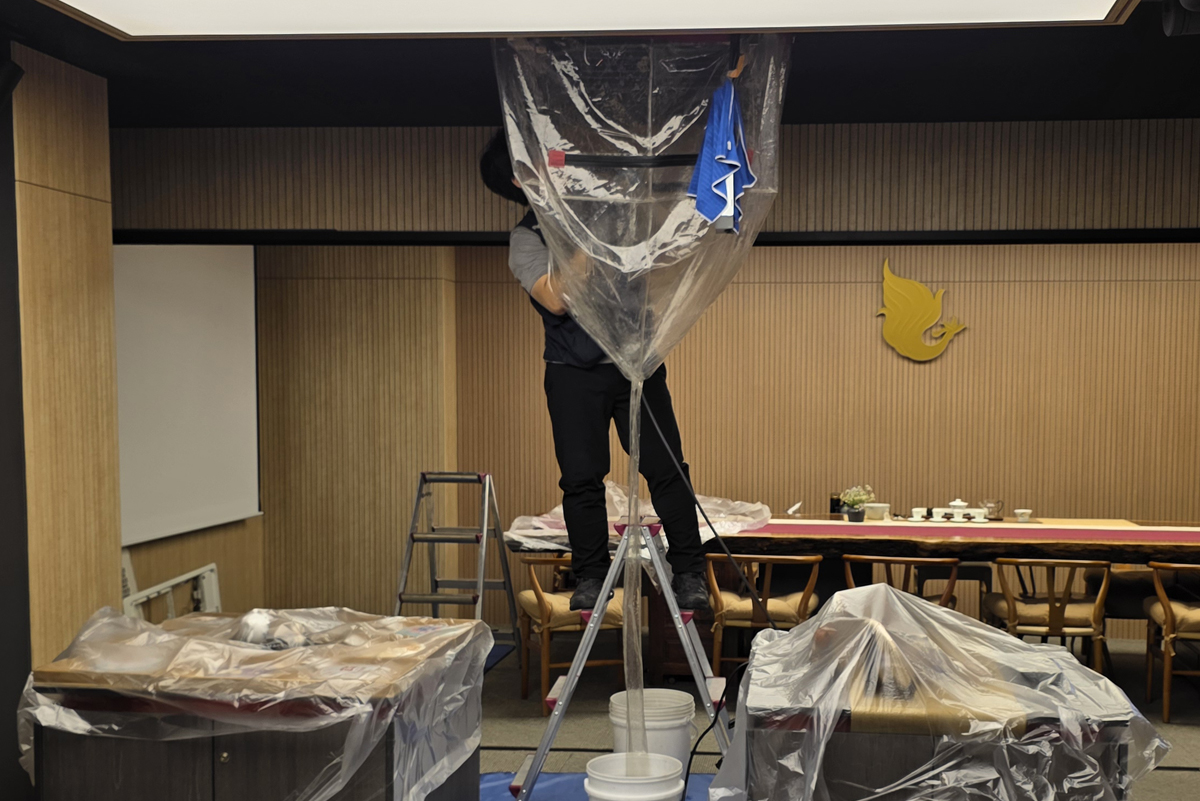 깔끔한 보양작업